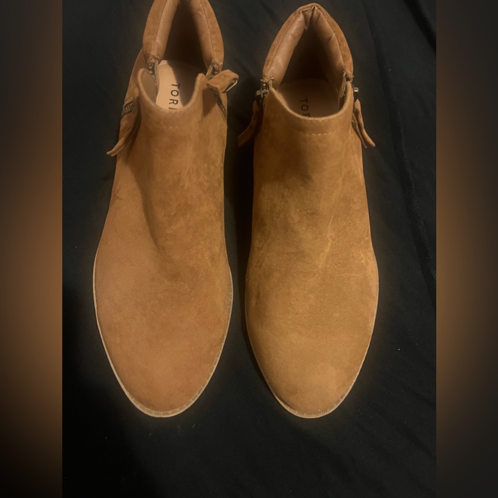 Torrid New Cognac Booties 10W
